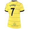 Maglia ufficiale Chelsea Kante 7 Trasferta 2021-22 per Donna